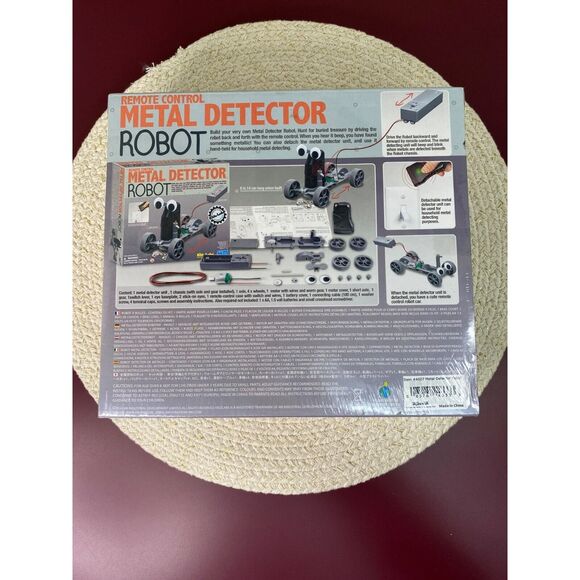 Kidz Lab Remote Control Metal Detector Robot Building Kit 8+ - Picture 2 of 4